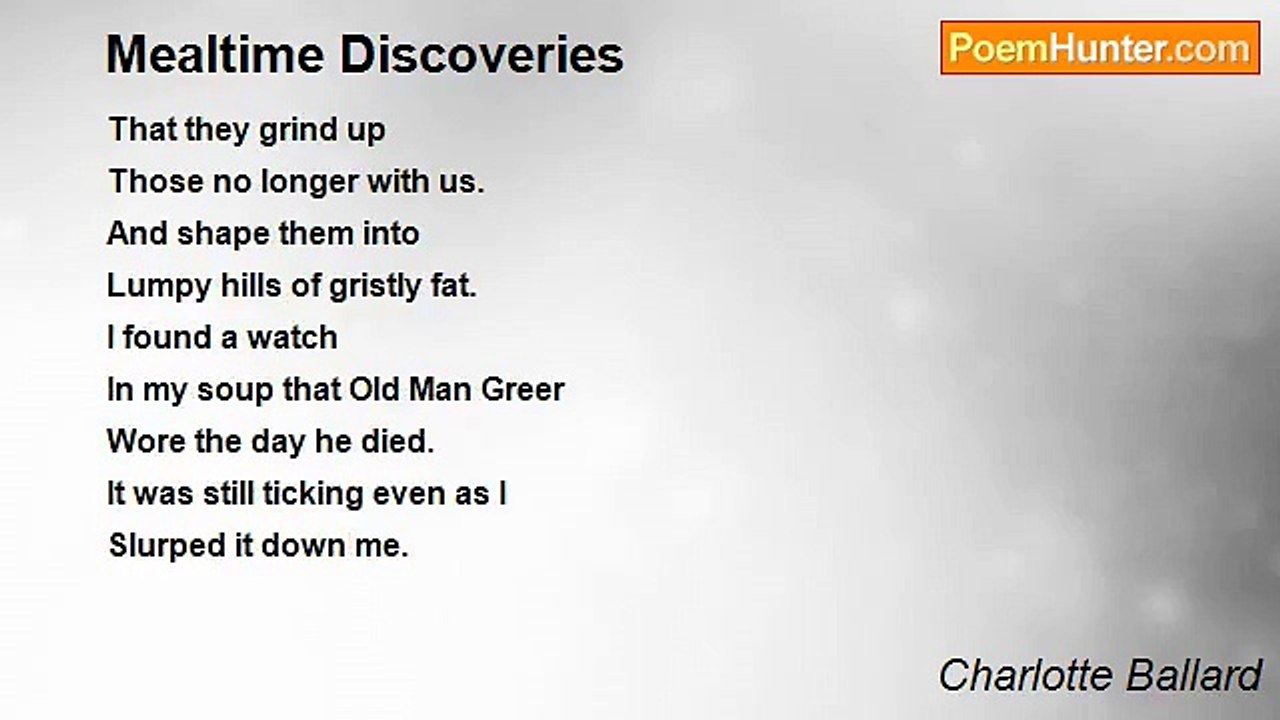 Charlotte Ballard - Mealtime Discoveries