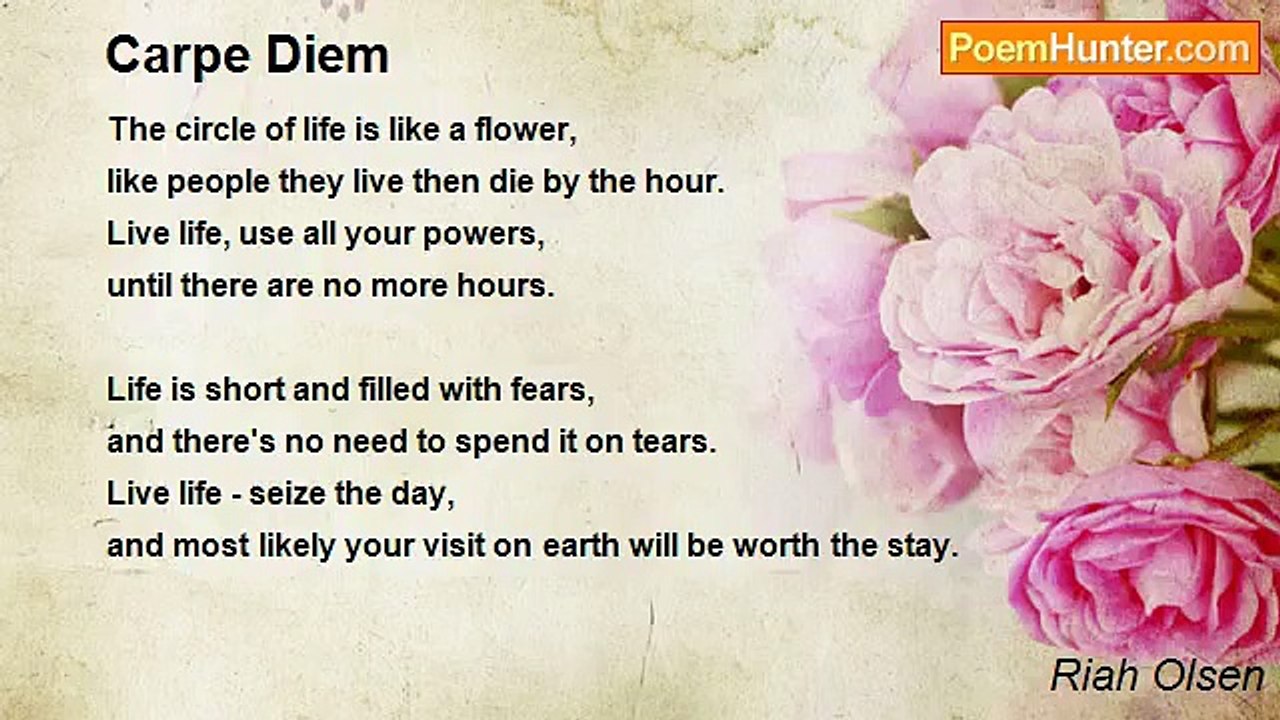 Riah Olsen - Carpe Diem