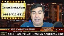 Bowling Green Falcons vs. Kent St Golden Flashes Free Pick Prediction NCAA College Football Odds Preview 11-12-2014