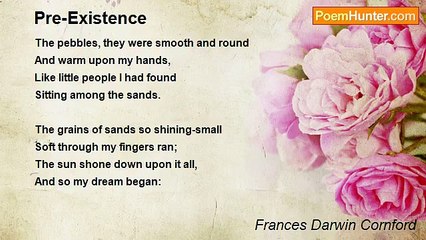 Frances Darwin Cornford - Pre-Existence