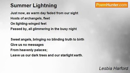 Lesbia Harford - Summer Lightning