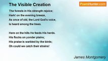 James Montgomery - The Visible Creation