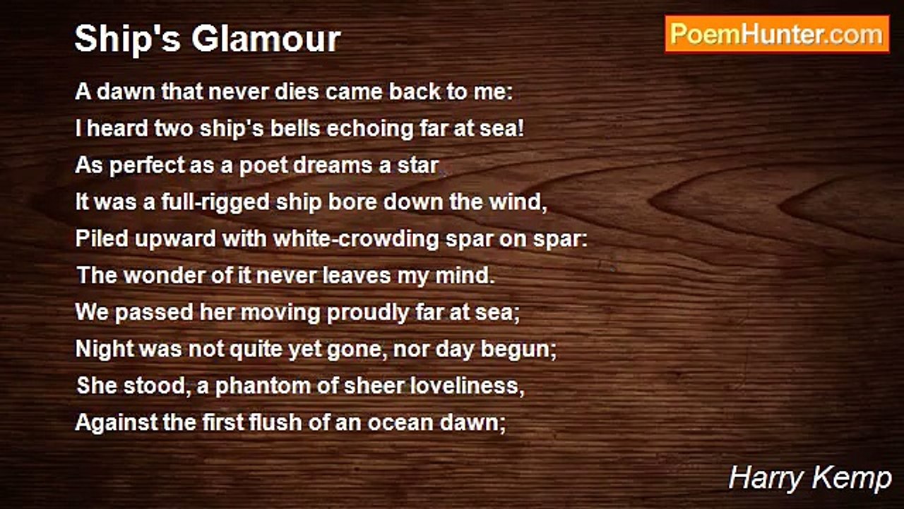 Harry Kemp - Ship's Glamour