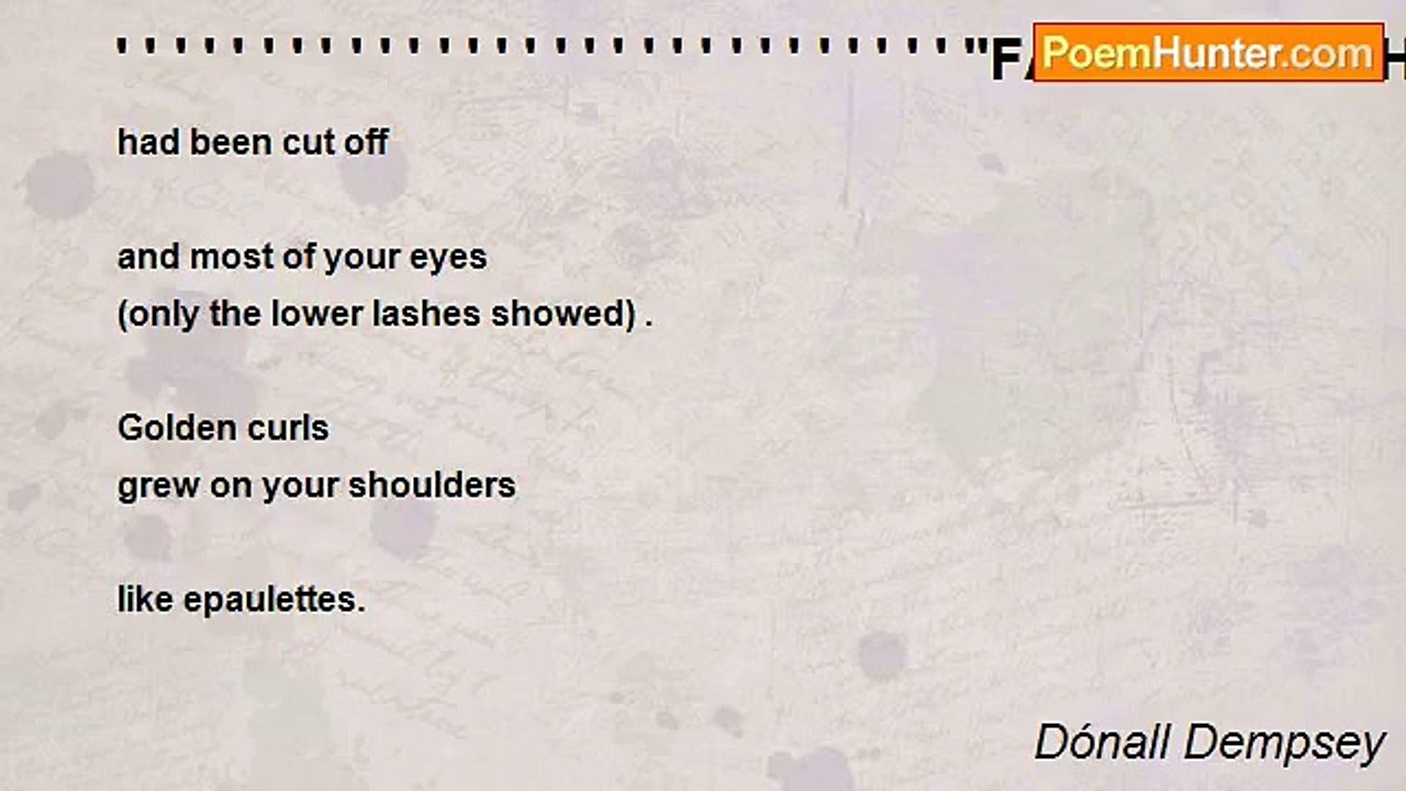 Dónall Dempsey - ' ' ' ' ' ' ' ' ' ' ' ' ' ' ' ' ' ' ' ' ' ' ' ' ' ' ' ' ' ''FAVOURITE PHOTO(for Scarlett)