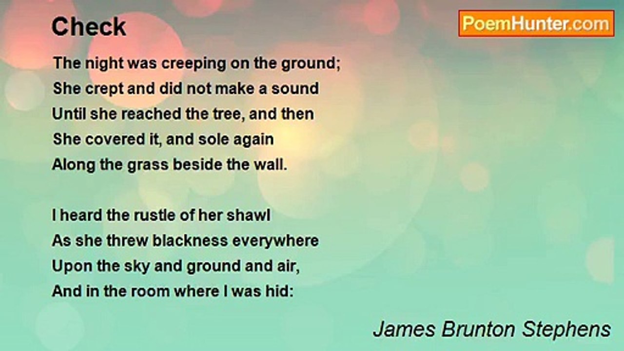 James Brunton Stephens - Check