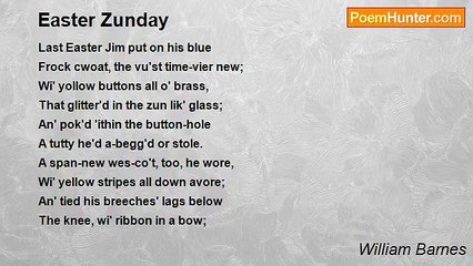 William Barnes - Easter Zunday