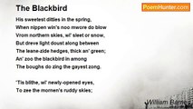 William Barnes - The Blackbird