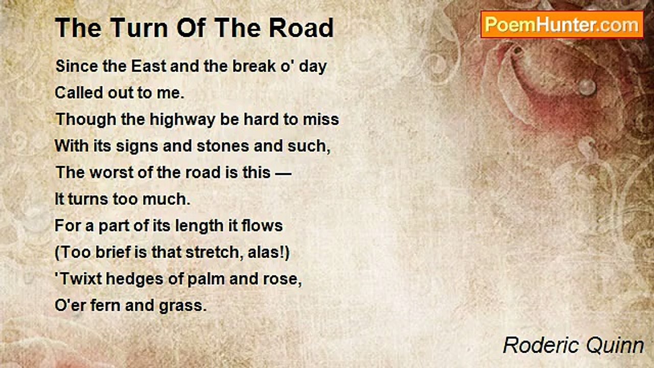 Roderic Quinn - The Turn Of The Road