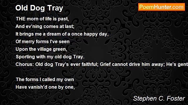 Stephen C. Foster - Old Dog Tray