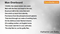 Katharine Lee Bates - Man Overboard