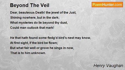 Henry Vaughan - Beyond The Veil