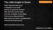 Katharine Lee Bates - The Little Knight in Green