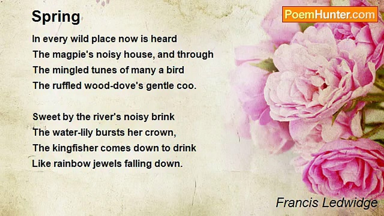 Francis Ledwidge - Spring