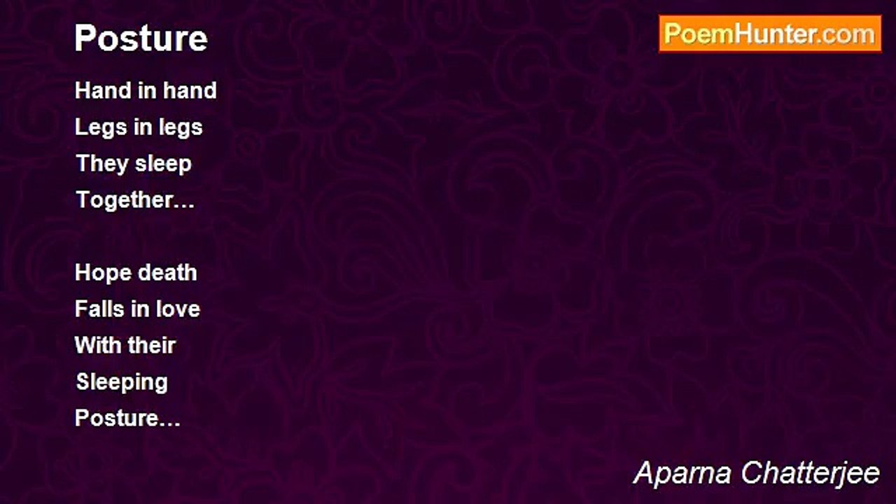 Aparna Chatterjee - Posture