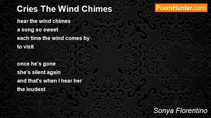 Sonya Florentino - Cries The Wind Chimes
