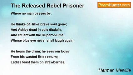 Herman Melville - The Released Rebel Prisoner