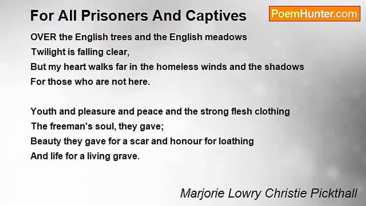 Marjorie Lowry Christie Pickthall - For All Pri...