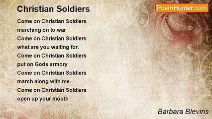 Barbara Blevins - Christian Soldiers