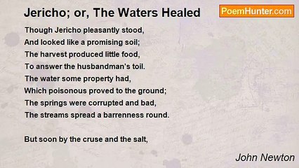 John Newton - Jericho; or, The Waters Healed