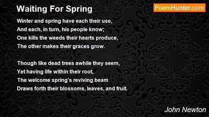 John Newton - Waiting For Spring