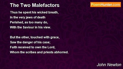 John Newton - The Two Malefactors