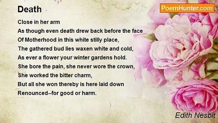 Edith Nesbit - Death