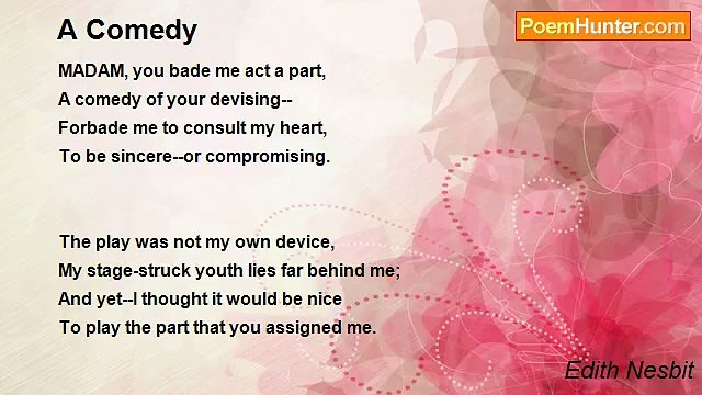 Edith Nesbit - A Comedy