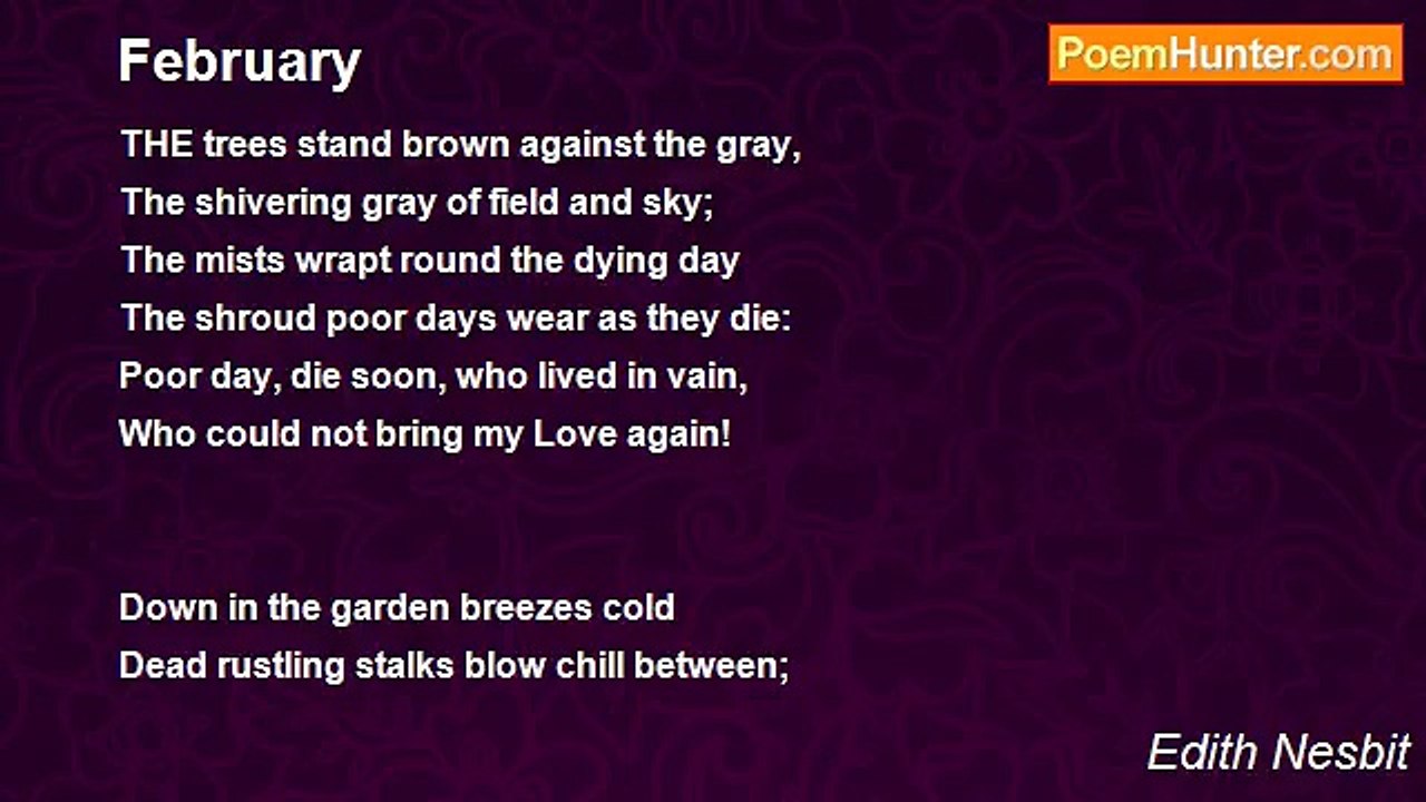 Edith Nesbit - February