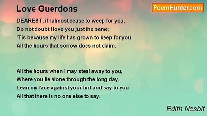 Edith Nesbit - Love Guerdons