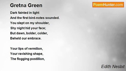 Edith Nesbit - Gretna Green