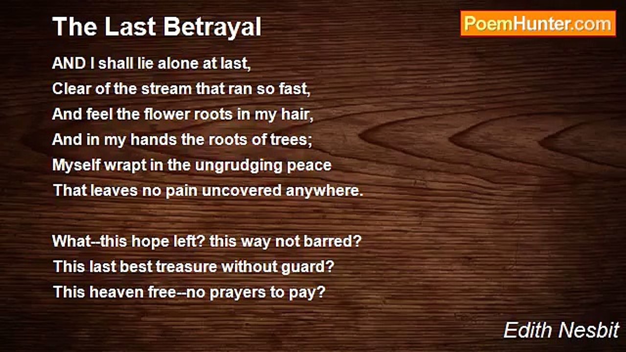 Edith Nesbit - The Last Betrayal