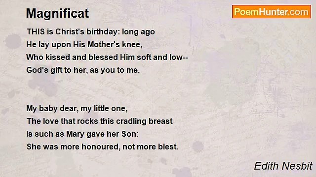 Edith Nesbit - Magnificat