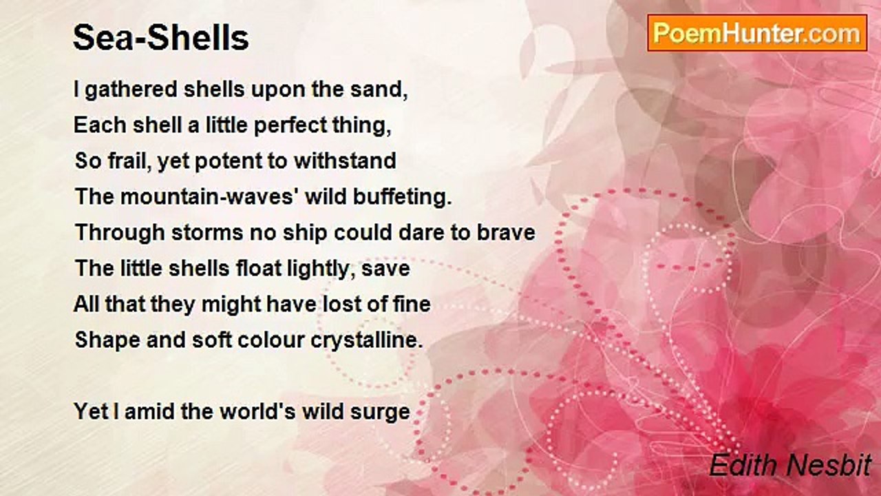 Edith Nesbit - Sea-Shells