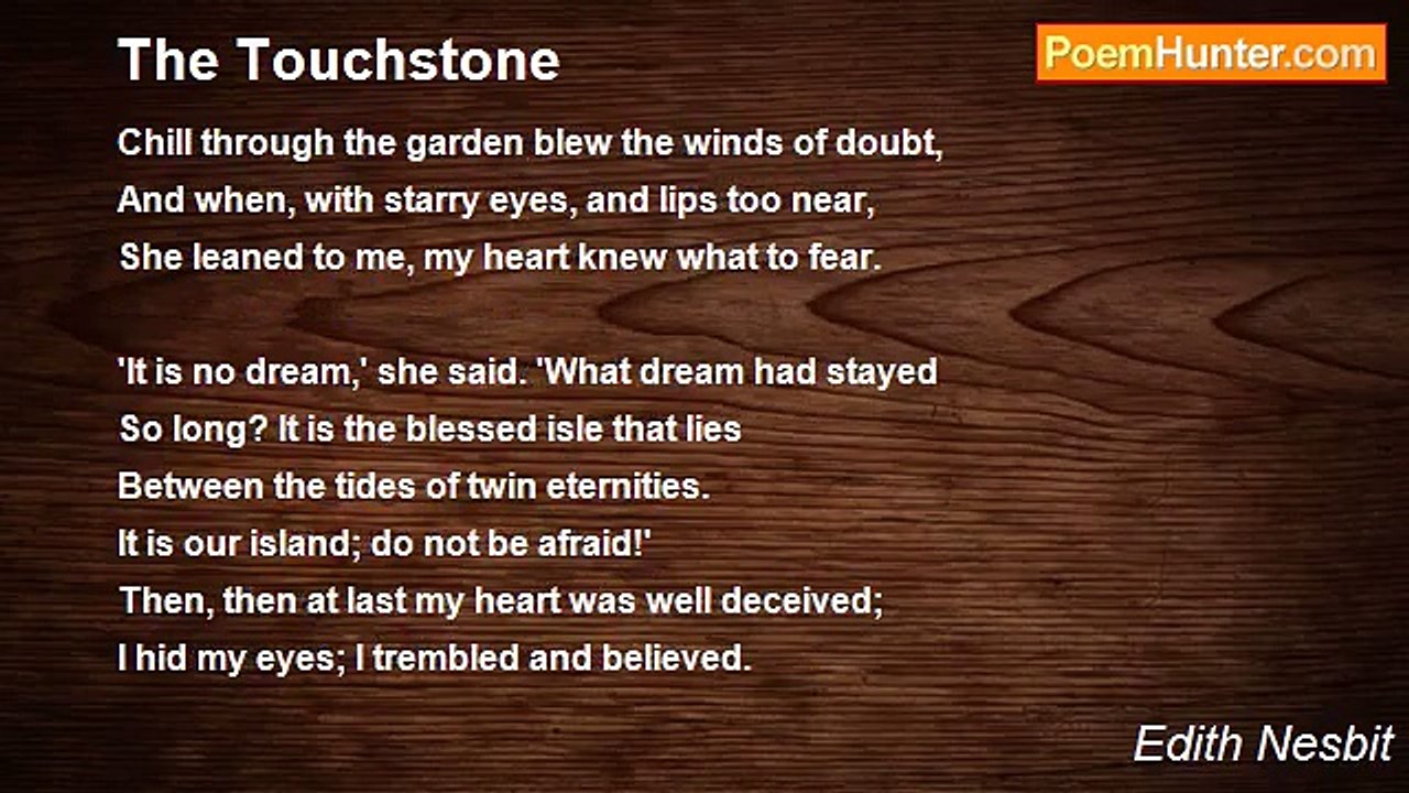 Edith Nesbit - The Touchstone