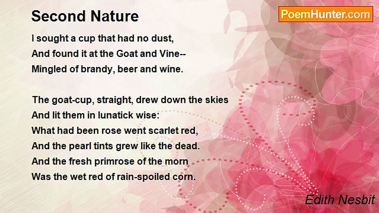 Edith Nesbit - Second Nature