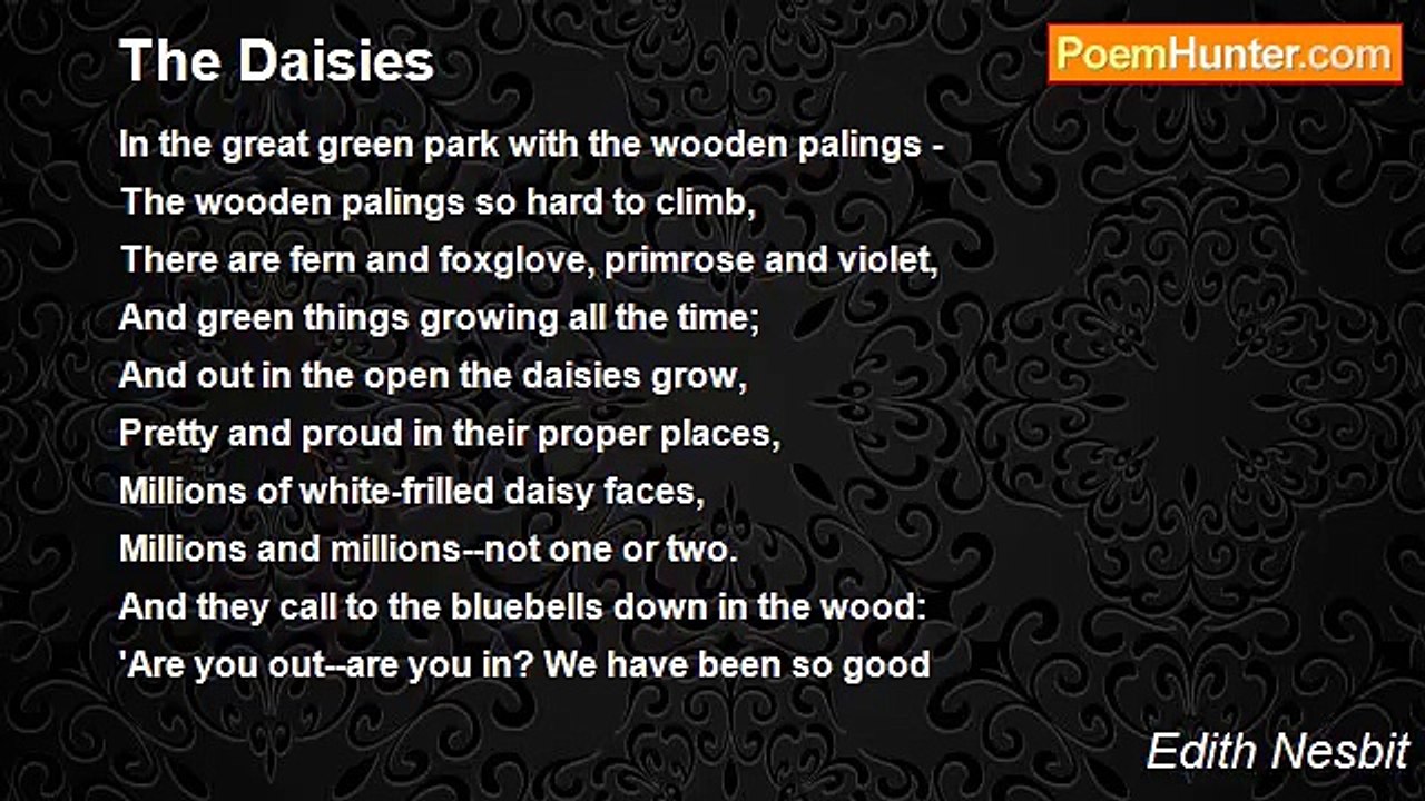 Edith Nesbit - The Daisies
