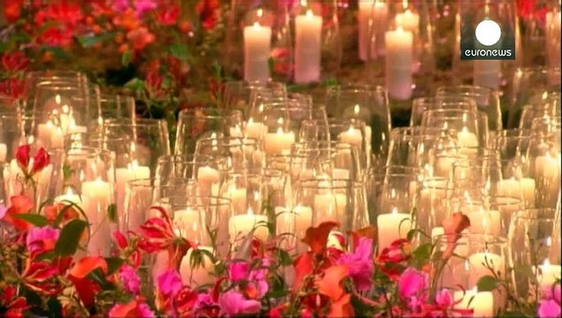 گرامیداشت قربانیان سقوط هواپیمای مسافری در شرق اوکراین