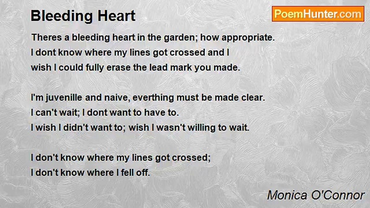 Monica O'Connor - Bleeding Heart
