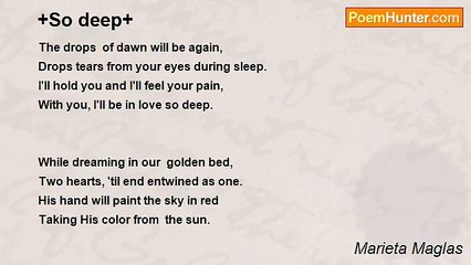 Marieta Maglas - +So Deep+