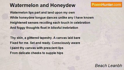 Beach Leanbh - Watermelon and Honeydew