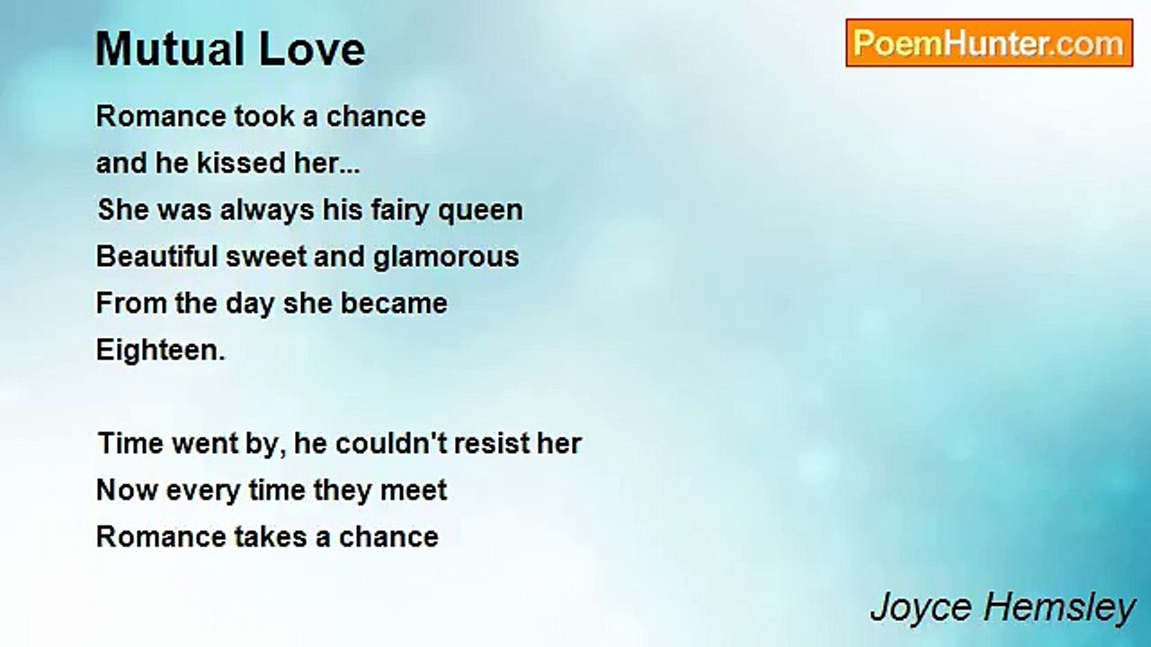 Joyce Hemsley - Mutual Love