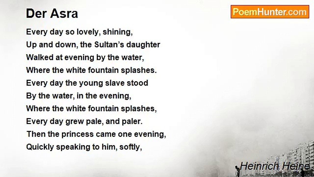 Heinrich Heine - Der Asra
