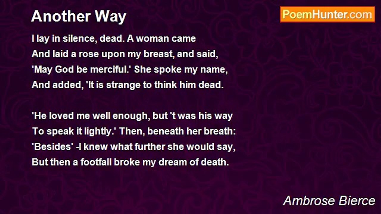 Ambrose Bierce - Another Way