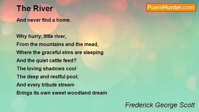 Frederick George Scott - The River
