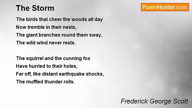 Frederick George Scott - The Storm