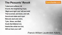 Francis William Lauderdale Adams - The Peasants' Revolt