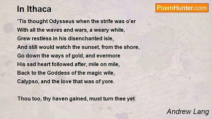 Andrew Lang - In Ithaca