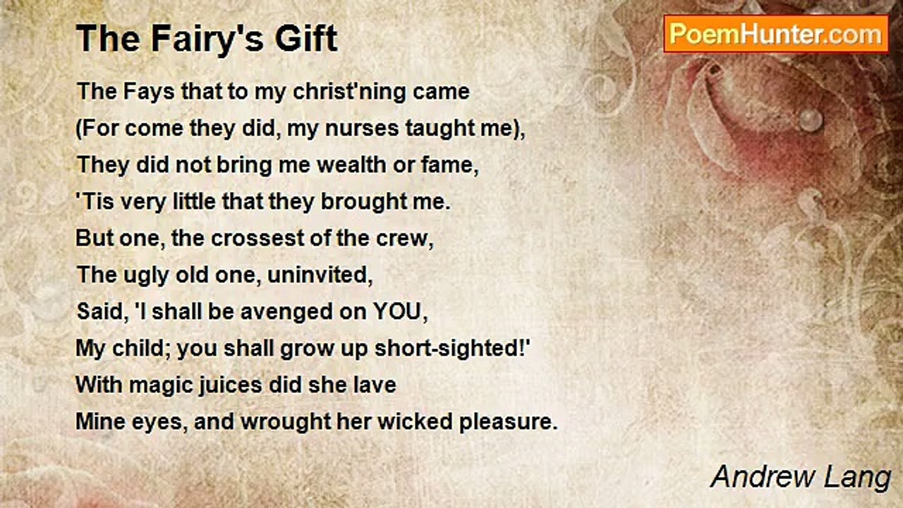 Andrew Lang - The Fairy's Gift