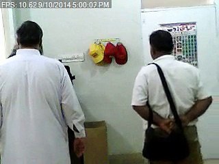 Expert Fingerprint Mr Haseeb Ahmed Visit CSU East Inv-1 With Tariq Jadoon I/C CSU East