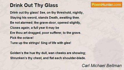 Carl Michael Bellman - Drink Out Thy Glass